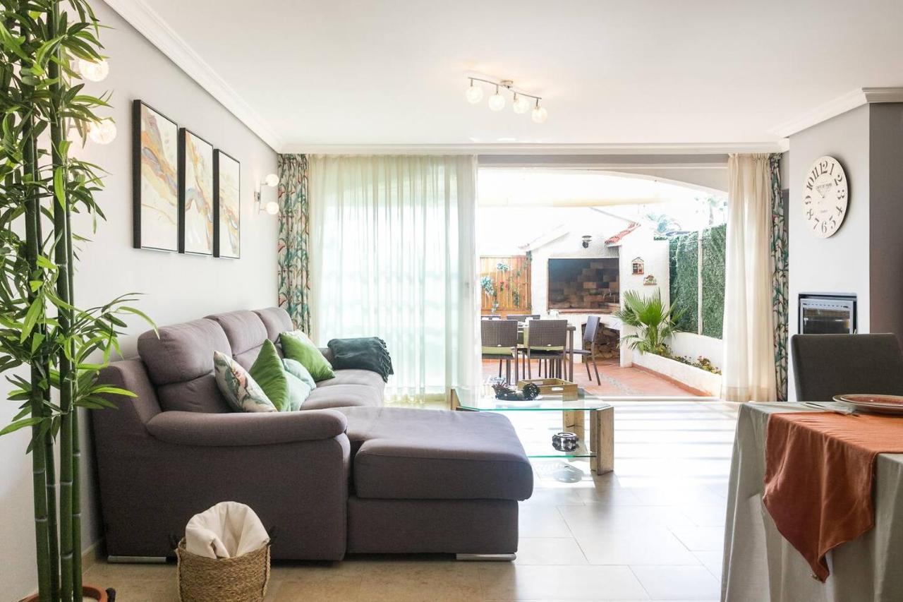Bungalow Altea Junto Al Casco Antiguo, Piscina Y Barbacoa Kültér fotó