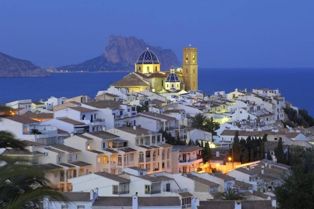Bungalow Altea Junto Al Casco Antiguo, Piscina Y Barbacoa Kültér fotó